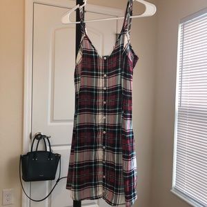 🏷 Plaid Slip Dress
